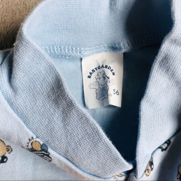 Baby Garden Footed Snap Up Onesie Pajamas - Picture 3 of 5